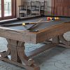 Presidential Carmel Pool Table