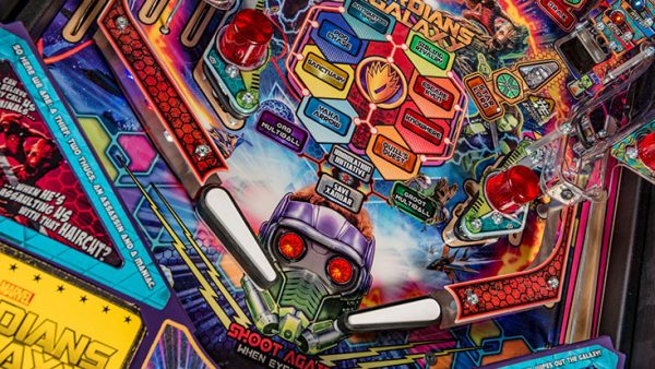 Guardians of the Galaxy Pinball Table