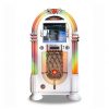 Rock-Ola Bubbler Digital Music Center in Gloss White Jukebox
