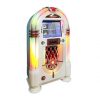 Rock-Ola Bubbler Digital Music Center in Gloss White Jukebox - Image 3