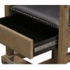 Viking Spectator Chair with Drawer - Image 4