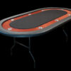 Fold up Texas Hold Em Poker Tables Rental