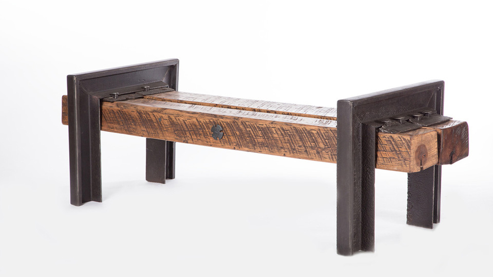 Roadmaster's Bench/Coffee Table (No. 14) - Image 4