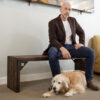 Boxcar Waterfall Bench (No. 23)