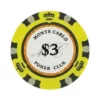 500 Monte Carlo Smooth 14 Gram Poker Chips Bulk - Image 2