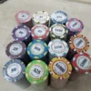 500 Monte Carlo Smooth 14 Gram Poker Chips Bulk - Image 3